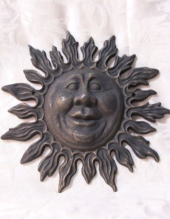 Cast Iron Sun Face