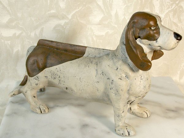 Cast Iron Dachshund Footscraper