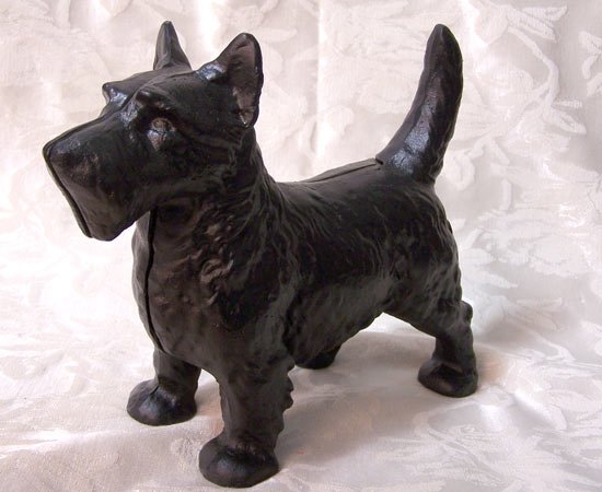 Cast Iron Full Body Scottie