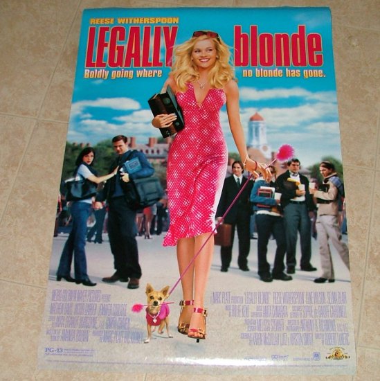 LEGALLY BLONDE Original Movie Theater Poster