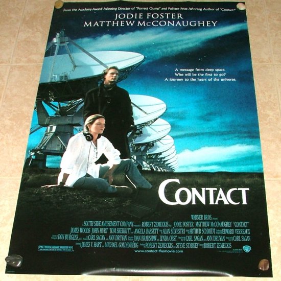 CONTACT Original Movie Theater Poster
