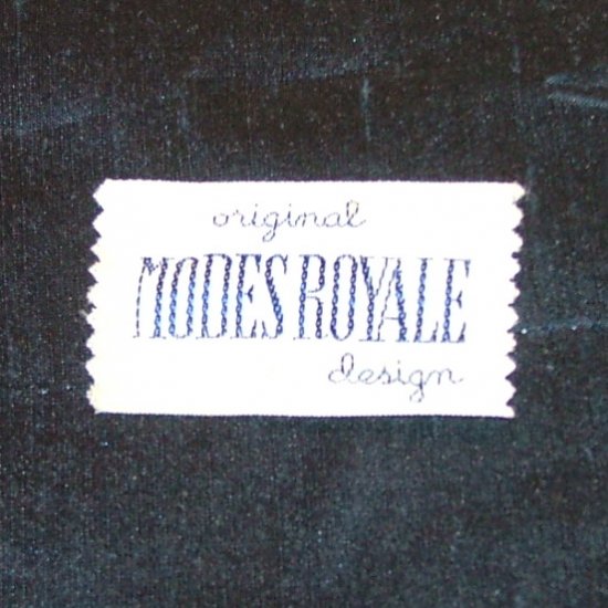 ORIGINAL MODES ROYALE DESIGN LABEL