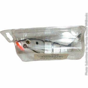 Vintage Kicktail Dying Shad KTDS Shad Silver