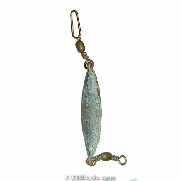 Trolling Swivel Lead Sinker 1 oz Jeros Tackle Scotchman