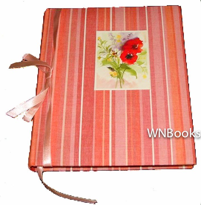 Markings Poppy Journal Striped Cover