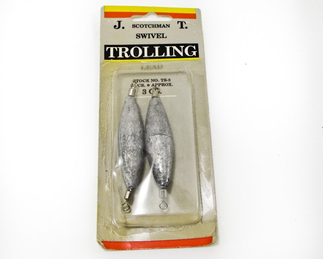JT Jeros Tackle Stotchman Swivel Trolling Sinker Lead 2 - 3oz. TS3