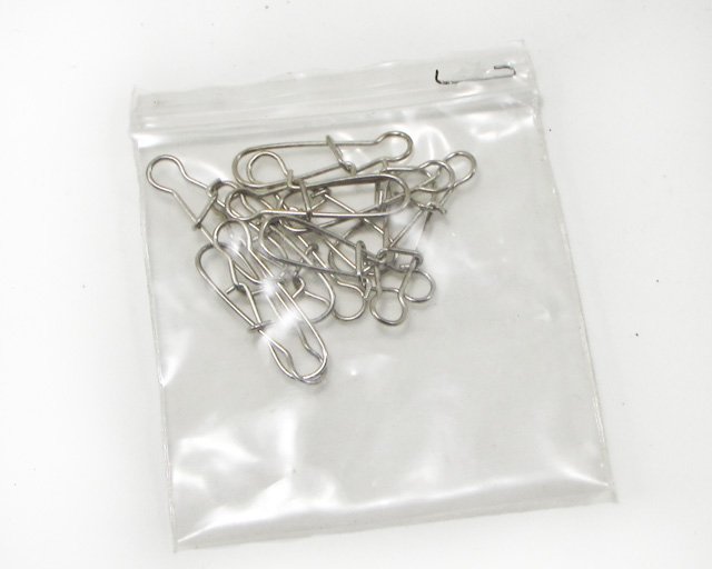 Sliding Rig Sinker Slide with DuoLock Line Snap Pkg 12