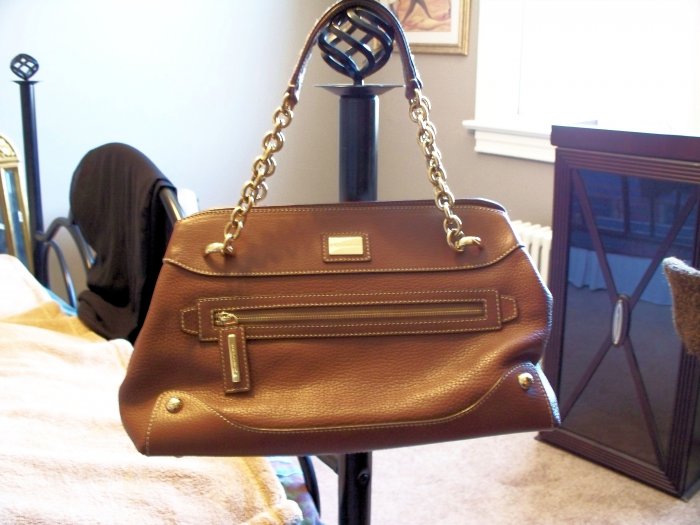 WOMANS BROWN DOLCE & GABBANA HANDBAG