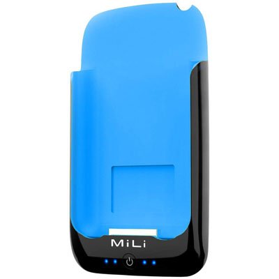 MiLi Power Pack for iPhone 2G/3G/3GS & iPod Touch (Black/Blue) + Free screen protector & shipping