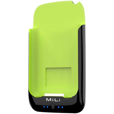 MiLi Power Pack for iPhone 2G/3G/3GS & iPod Touch (Black/Green) + Free screen protector & shipping
