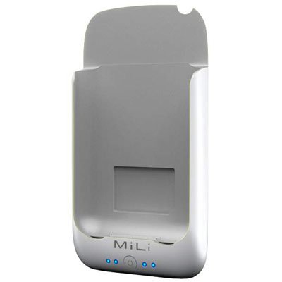 MiLi Power Pack for iPhone 2G/3G/3GS & iPod Touch (White/Gray) + Free screen protector & shipping