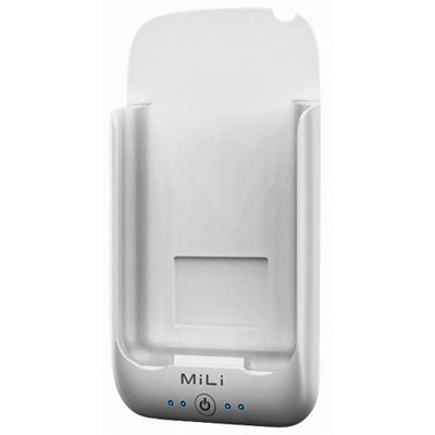 MiLi Power Pack for iPhone 2G/3G/3GS & iPod Touch (White/White) + Free screen protector & shipping