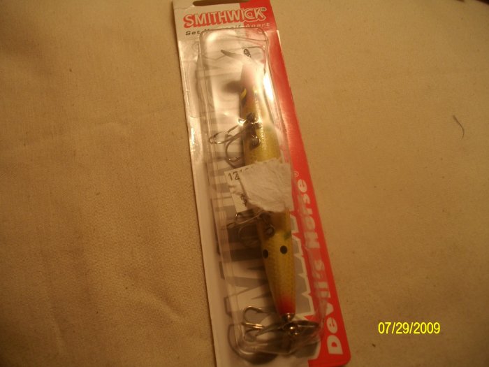 SMITHWICK DEVIL'S HORSE 4 1/2" TOPWATER/SURFACE LURE