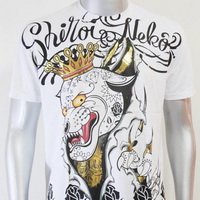 SHIROI NEKO T-shirt Tattoo Rock Skull Punk Mens Code : A004 Size=L