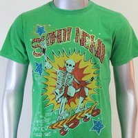 SHIROI NEKO T-shirt Tattoo Rock Skull Punk Mens Code : A061 Size=M