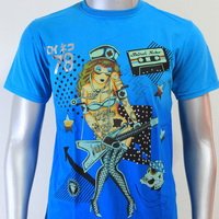 SHIROI NEKO T-shirt Tattoo Rock Skull Punk Mens Code : A066 Size=M