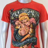 SHIROI NEKO T-shirt Tattoo Rock Skull Punk Mens Code : A078 Size=M