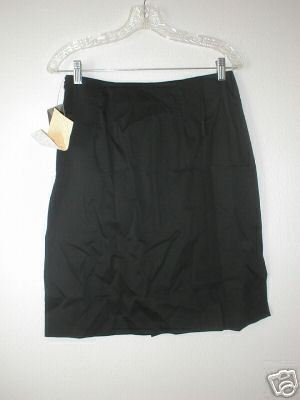 MAXIMO Contour Waist Skirt w/ Box Pleat MED 10 12 M NWT