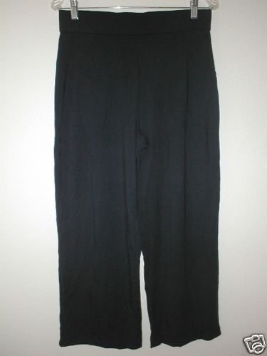 FREELANCE Modal Spandex Pull on Crop Pants LRG L Navy