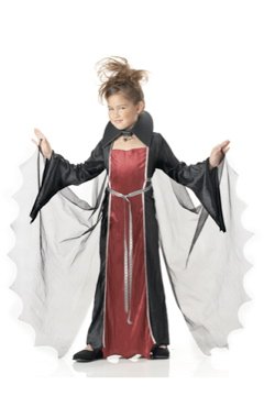 Vampire Girl Child Costume Size: Large #00216