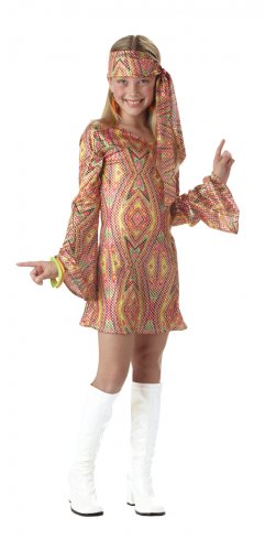 70's Disco Dolly Child Costume Size: Medium #00263