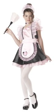 French Maid Tween Child Costume Size: X-Large