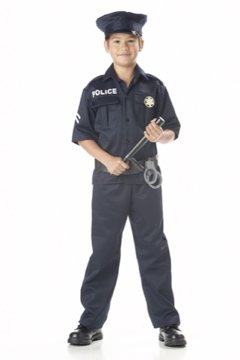 Sheriff Police Officer Cop Child Costume Size: Small #00343