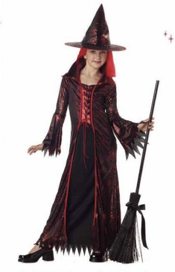 Devil Witch Child Costume Size: Large