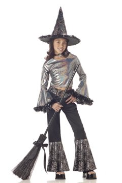 Hip Witch Child Costume Size: Large