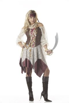 South Seas Siren Pirate Adult Costume Size: Large #00755