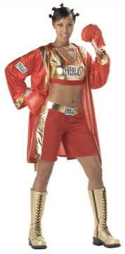 Sexy Contender Boxer Adult Costume Size: Large #00990