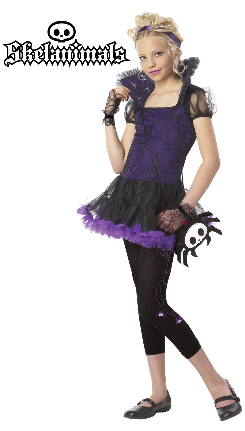 Skelanimals, Timmy The Spider Child Costume Size: Small #00293
