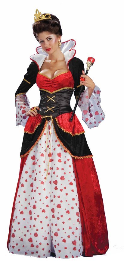 Queen of Hearts Alice In Wonderland Adult Costume Size: Standard #64092L