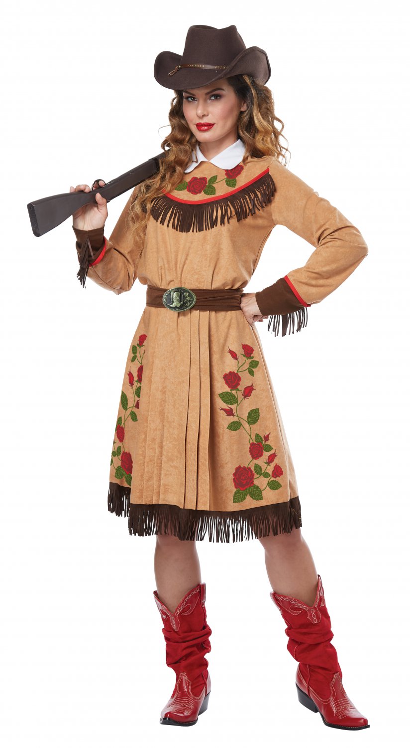 Size Large Annie Oakley Western Cowgirl S Sheriff Adult