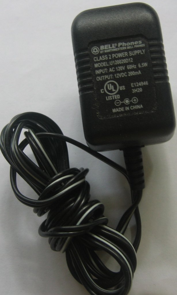 Bell phones ac adapter U120020D12 DC12V