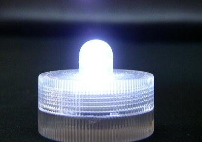 White LED Submersible Tea Lights-set of 10 lights-FREE SHIPPING!!!
