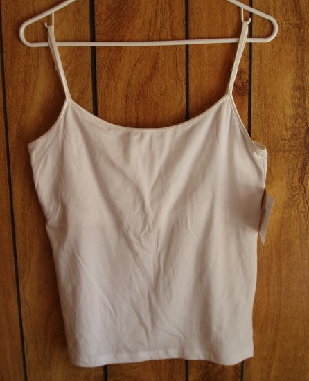 Q&A, Women's White Camisole, Size XL