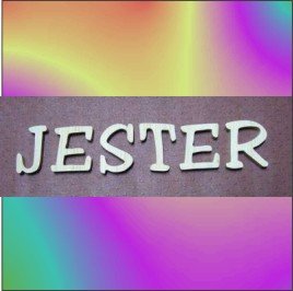 Jester 6 Inch Wooden Letters Numbers Pine Signs