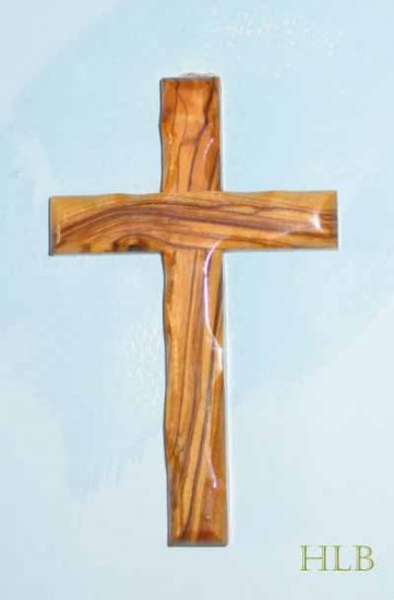 8 Inch Olive Wood Wall Cross