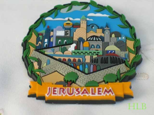 Israel 3D Magnet Old City of Jerusalem