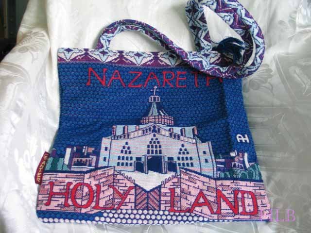 Holy Land Nazareth Woven Shoulder Handbag / Tote