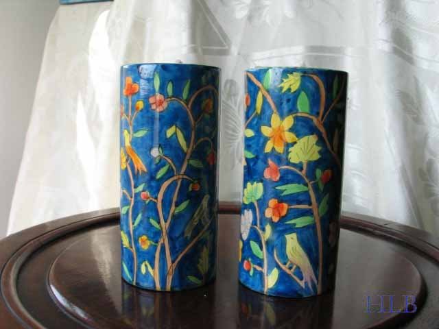 Yair Emanuel Round Shabbat Oriental Candlesticks
