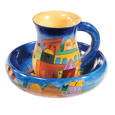 Emanuel Hand Washing Cup for Sabbath Passover MAC1
