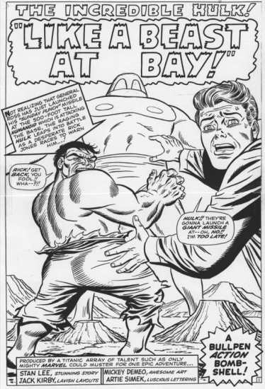 Tales To Astonish #71 page 1 Kirby/Esposito