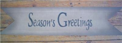 Very Primitive Seasons Greetings Banner
