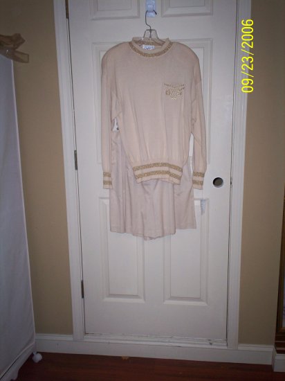 Sweater and Fall Walking shorts