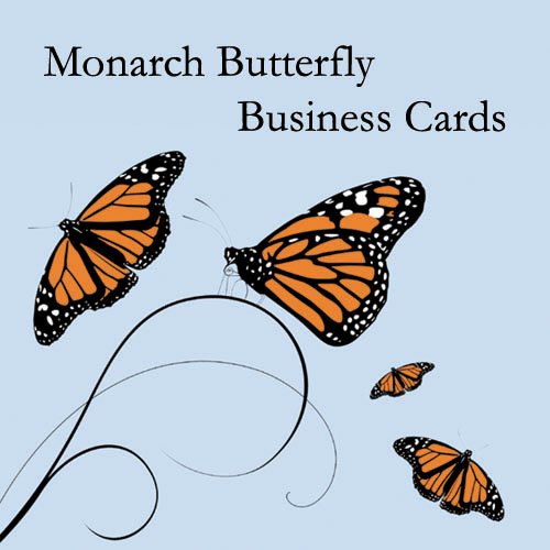 250 Monarch Butterfly Business Cards