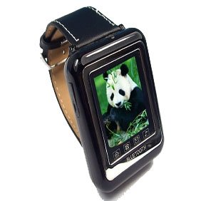 Thinnest 1.3" Screen Music Cell Phone Watch with Bluetooth Earphone