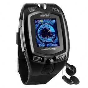 Cell Phone Watch M810 with 1.3 Mega pixel Camera, MP3 Player, Bluetooth