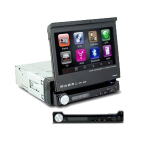 1 Din IN-DASH 7 INCH TFT WIDESCREEN Car DVD Player 8008BL without GPS